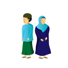 the ramadan character of Muslim men and women