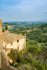 Fototapeta na wymiar Hills, Tuscany