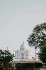 The Taj Mahal in Agra, India