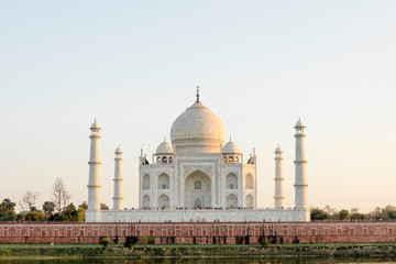 Fototapeta na wymiar The Taj Mahal in Agra, India