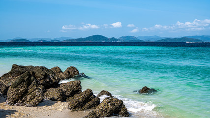 Midday surf on the Andaman sea
