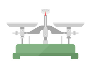 上皿天秤のイラスト