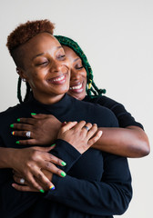 Lesbian couple love