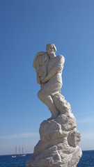 Fototapeta na wymiar Statue, France, Cassis