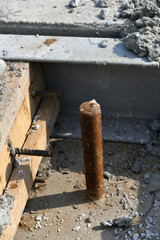 building fasteners with bolts and nuts