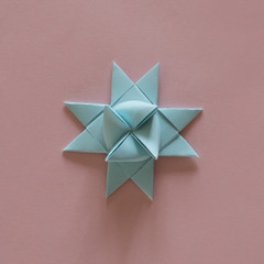 Origami 3D stars.