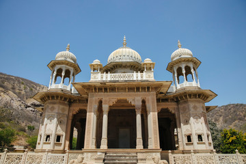 Royal Gaitor Tumbas in Jaipur, India