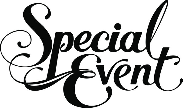 Special Event - Custom Calligraphy Text