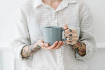 Tea cup mockup