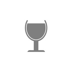 alcohol drinks icon on white background.
