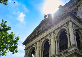 Vienna, Austria - May 19, 2019 - The University of Vienna is a public university located in Vienna, Austria.