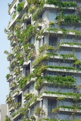green architecture from da nang in vietnam