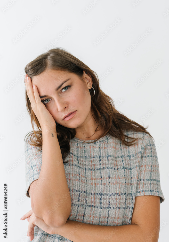 Wall mural Portrait of a woman