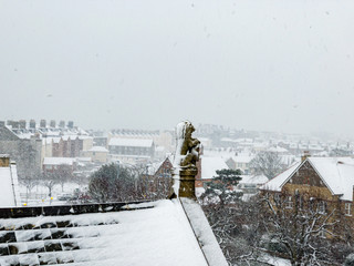 Snow at Cranford House Doset