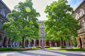 Vienna, Austria - May 19, 2019 - The University of Vienna is a public university located in Vienna, Austria.