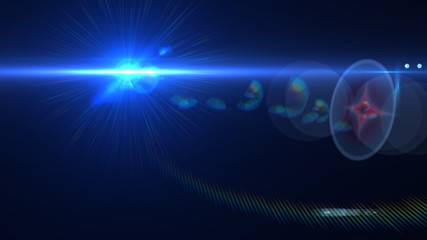 Modern lens flare red background streak rays (super high resolution)	
