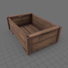 Wooden crate