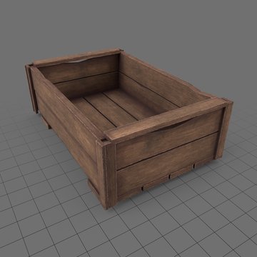 Wooden crate