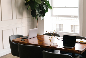 Beautiful modern boardroom