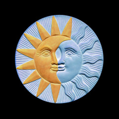 Sun and Moonlight, in the ceramic craft