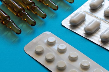 medical pills injection vaccine