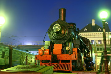 old steam locomotive