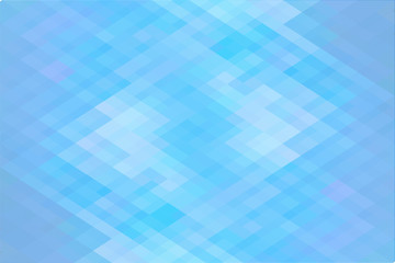 Fototapeta premium 3D blue mosaic background. Vector illustration. Creative design template.