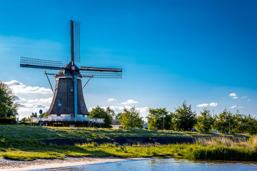 windmill in the netherlands