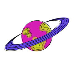 planet in another galaxy and the universe