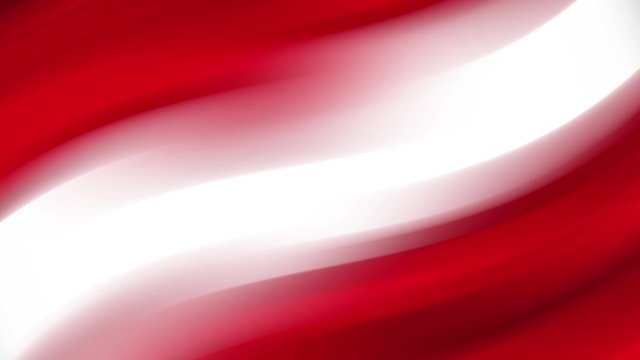 Abstract waving flag of Austria: seamless loop animation
