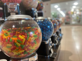 Color candy machines