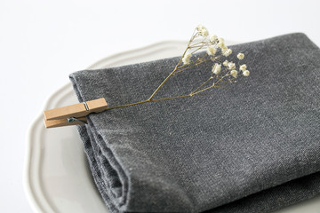 Ideas for table decoration for various events. Serving