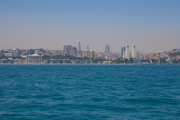 Obraz premium Istanbul in the summer. Bosphorus.