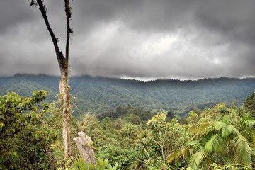 Obraz premium Mountain storm