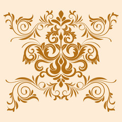 abstract floral design