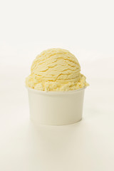 ice cream in bowl