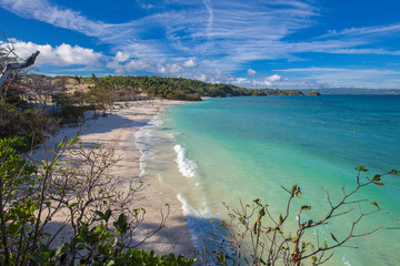 beautiful beach ilig iligan beach, Boracay island, Philippines.