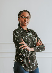 Confident smart woman