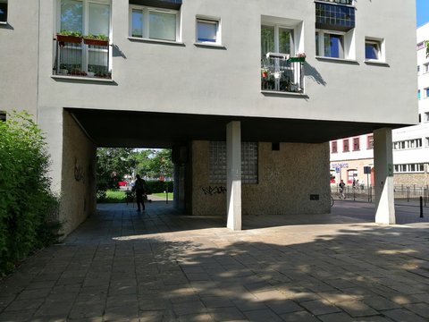 Living block in Poland