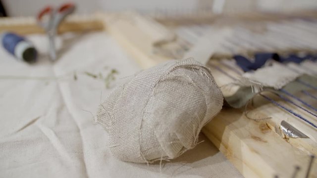 Japanaese noren cotton ball