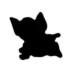 Baby fortunately elephant cartoon vector icon..