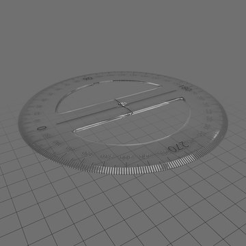 Circular protractor