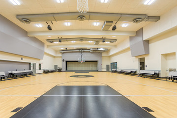 school gym empty