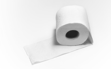Toilet paper. Three-layer. Salvation during the 2020 coronavirus pandemic.