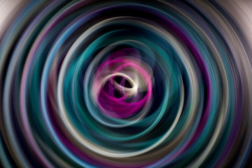 multi-colored plasticine blur blur in motion at long exposure