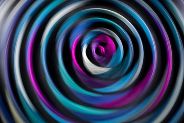 multi-colored plasticine blur blur in motion at long exposure