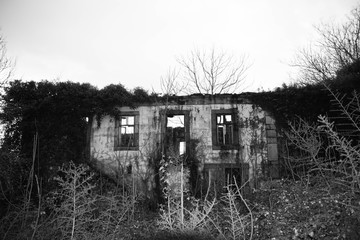 old abandoned house