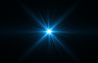 Modern lens flare red background streak rays (super high resolution)	
