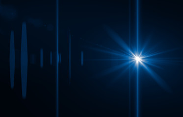 Modern lens flare red background streak rays (super high resolution)	
