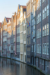 Obraz premium Canal Houses Amsterdam Netherlands